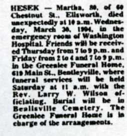 Martha Hesek